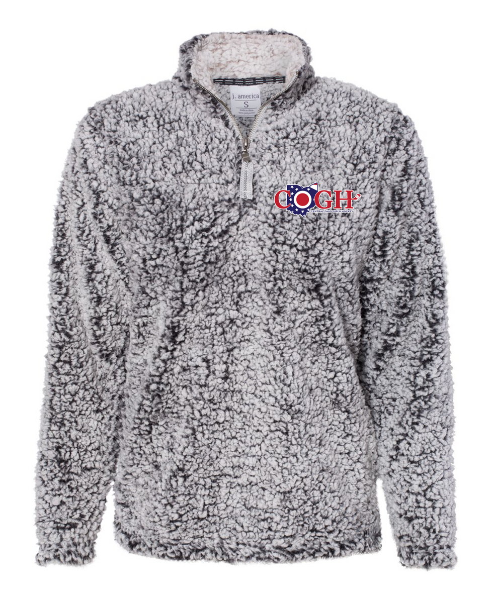 Ohio state store sherpa quarter zip