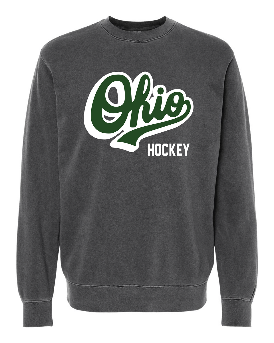 Ohio Hockey D2 Script Logo Crewneck – 614 Hockey