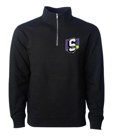 Ohio Swat 1/4 Zip Fleece Pullover - Black
