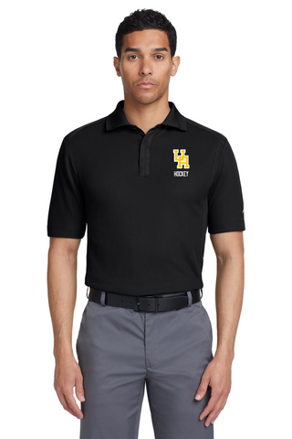 Upper Arlington Pregame Polo Shirt - BLACK