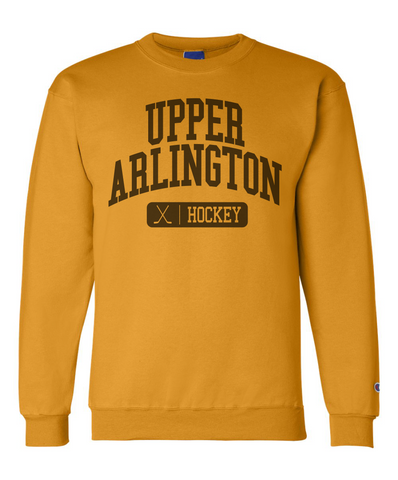 Upper Arlington Gym Class Crewneck - GOLD