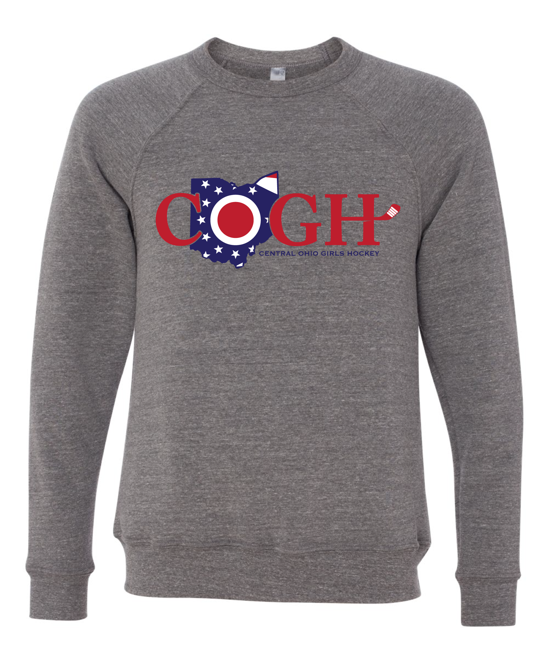 【HOCKEY】 BUCKET BOY CREWNECK HEATHER GREY COGH Crewneck Sweatshirt - GREY – 614 Hockey